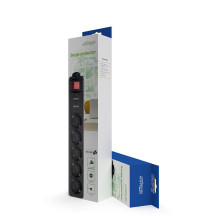 CABLE POWER EXTENSION 1.5M / 5OUTL SPG5-C-5 GEMBIRD CABLE POWER EXTENSION 1.5M / 5OUTL SPG5-C-5 GEMBIRD
