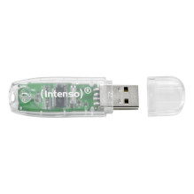 MEMORY DRIVE FLASH USB2 32GB / TRANSPARENT 3502480 INTENSO