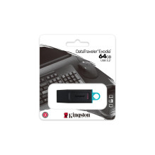 MEMORY DRIVE FLASH USB3.2 / 64GB DTX / 64GB KINGSTON