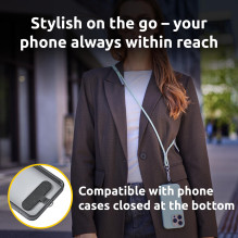 USB-C–USB-C LAIDAS 1,65 M / ŽIEDINĖ VIRSUTĖ ŽALIA 7991007 INTENSO