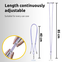CABLE USB-C TO USB-C 1.65M / LANYARD PURPLE 7991003 INTENSO