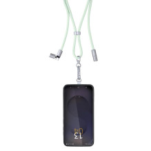 USB-C–USB-C LAIDAS 1,65 M / ŽIEDINĖ VIRSUTĖ ŽALIA 7991007 INTENSO