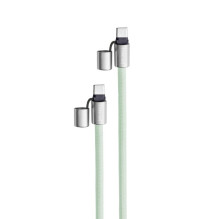 USB-C–USB-C LAIDAS 1,65 M / ŽIEDINĖ VIRSUTĖ ŽALIA 7991007 INTENSO