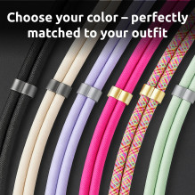 CABLE USB-C TO USB-C 1.65M / LANYARD PINK 7991004 INTENSO