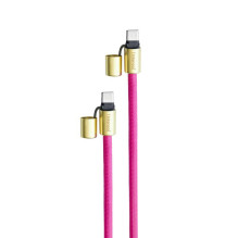 USB-C–USB-C LAIDAS 1,65 M / ROŽINIS JUOSTELĖLIS 7991004 INTENSO