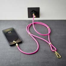 CABLE USB-C TO USB-C 1.65M / LANYARD PINK 7991004 INTENSO