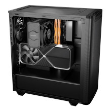 „Be Quiet! PURE BASE 501 Airflow Window Black“ MIDI bokštas „Be Quiet! PURE BASE 501 Airflow Window Black“ MIDI bokštas