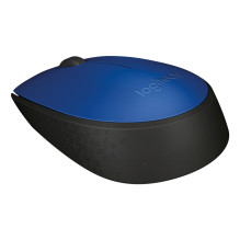 MOUSE USB OPTICAL WRL M171 / BLUE 910-004640 LOGITECH