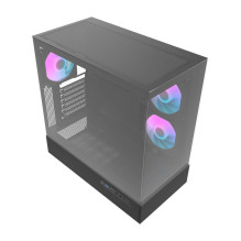 „Darkflash DPX90“ kompiuterio korpusas (juodas) + 3 ventiliatoriai
