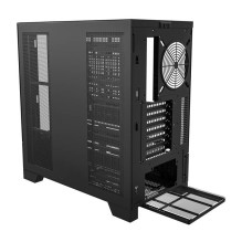 „Darkflash DY451“ kompiuterio korpusas be ventiliatorių (juodas)