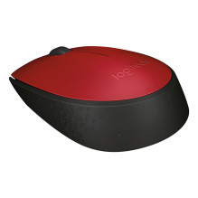MOUSE USB OPTICAL WRL M171 / RED 910-004641 LOGITECH