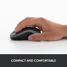 MOUSE USB OPTICAL WRL M185 / GREY 910-002238 LOGITECH