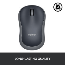MOUSE USB OPTICAL WRL M185 / GREY 910-002238 LOGITECH