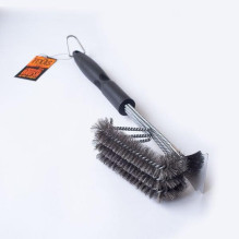 GRILL BRUSH WITH SCRAPER (44 CM) GRILL BRUSH WITH SCRAPER (44 CM)