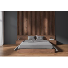 Activejet Lungo Black LED Wall Light Activejet Lungo Black LED Wall Light