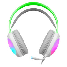 HEADPHONES DEFENDER ECLIPSE RGB WHITE HEADPHONES DEFENDER ECLIPSE RGB WHITE