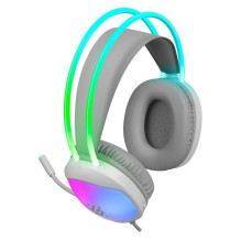 HEADPHONES DEFENDER ECLIPSE RGB WHITE HEADPHONES DEFENDER ECLIPSE RGB WHITE