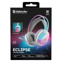 HEADPHONES DEFENDER ECLIPSE RGB WHITE HEADPHONES DEFENDER ECLIPSE RGB WHITE