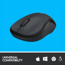 MOUSE USB OPTICAL WRL M220 / SILENT B / G 910-004878 LOGITECH