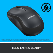 MOUSE USB OPTICAL WRL M220 / SILENT B / G 910-004878 LOGITECH