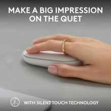 MOUSE USB OPTICAL WRL M350S / WHITE 910-007013 LOGITECH