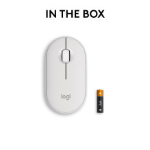 MOUSE USB OPTICAL WRL M350S / WHITE 910-007013 LOGITECH