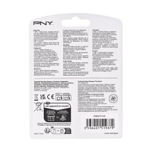 PNY Attaché 4 2.0 32 GB USB atmintinė, USB A tipo, juoda