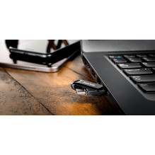 „SanDisk Ultra Dual Drive Go“ USB atmintinė, 64 GB, USB A tipo / USB C tipo 3.2 kartos 1 (3.1 kartos 1), juoda
