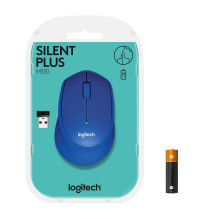 MOUSE USB OPTICAL WRL M330 / SILENT BL 910-004910 LOGITECH