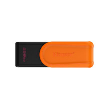 Kingston Technology DataTraveler 256GB Portable USB 3.2 Gen 1 Exodia S (Black / Orange)