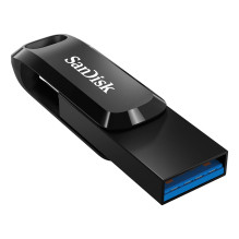 „SanDisk Ultra Dual Drive Go“ USB atmintinė, 256 GB, USB A tipo / C tipo 3.2 kartos 1 (3.1 kartos 1), juoda „SanDisk Ultra Dual Drive Go“ USB atmintinė, 256 GB, USB A tipo / C tipo 3.2 kartos 1 (3.1 kartos 1), juoda