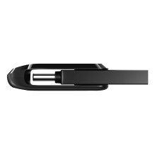 „SanDisk Ultra Dual Drive Go“ USB atmintinė, 256 GB, USB A tipo / C tipo 3.2 kartos 1 (3.1 kartos 1), juoda „SanDisk Ultra Dual Drive Go“ USB atmintinė, 256 GB, USB A tipo / C tipo 3.2 kartos 1 (3.1 kartos 1), juoda