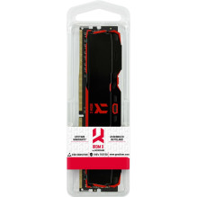 Atminties Modulis - Goodram IRDM X 16 GB (2 x 8 GB) DDR4 3200 MHz CL16 DIMM Juodas Atminties Modulis - Goodram IRDM X 16 GB (2 x 8 GB) DDR4 3200 MHz CL16 DIMM Juodas