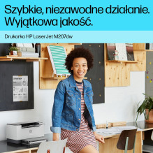 HP LaserJet M207dw belaidis nespalvinis spausdintuvas, dvipusis