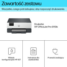 HP OfficeJet Pro 9110b belaidis spalvotas spausdintuvas, dvipusis spausdinimas