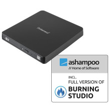 DVD RW USB3.2 EXT / JUODAS 5401400 INTENSO