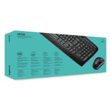 Klaviatūros ir pelės derinys MK330 / Anglų kalba 920-003989 LOGITECH