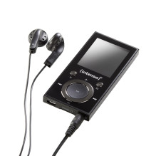 MP3 PLAYER 16GB BLACK / 3717470 INTENSO
