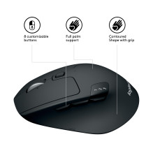 MOUSE BLUETH OPTICAL M720 / TRIATHLON 910-004791 LOGITECH
