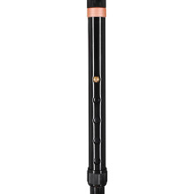 Folding walking stick ACTIONMED black Folding walking stick ACTIONMED black
