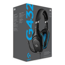 HEADSET GAMING G432 / BLACK 981-000770 LOGITECH