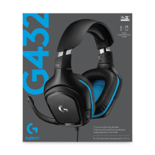 HEADSET GAMING G432 / BLACK 981-000770 LOGITECH