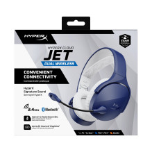 AUSINĖS HYPERX CLOUD JET / WRL GAM BLU AM7A0AA HYPERX