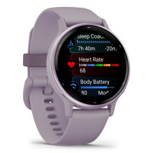 Garmin Vivoactive 5 3.05 cm (1.2") AMOLED Digital 390 x 390 pixels Touchscreen Violet Wi-Fi GPS (satellite)