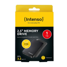 External HDD, INTENSO, 1TB, USB 3.2, Colour Black, 6023690