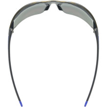 UVEX Equate cycling glasses, black / blue matt / mirror blue UVEX Equate cycling glasses, black / blue matt / mirror blue