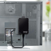 External HDD, INTENSO, 2TB, USB 3.2, Colour Black, 6021480