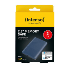 Išorinis kietasis diskas, INTENSO, 2000 GB, mėlyna spalva, 6029585