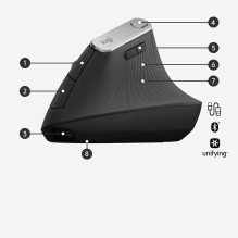 MOUSE USB OPTICAL WRL MX ERGO / 910-005448 LOGITECH