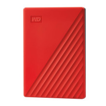 Išorinis HDD, WESTERN DIGITAL, My Passport, 2TB, USB 2.0, USB 3.0, USB 3.2, spalva raudona, WDBYVG0020BRD-WESN